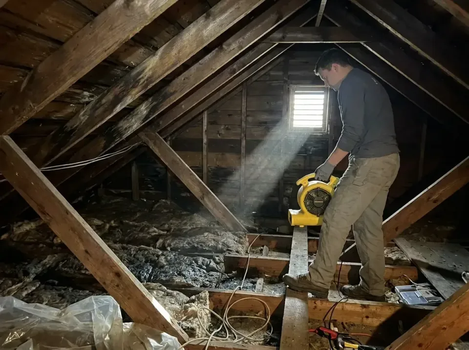 attic-water-damage-drying-proc-007 — frequently asked questions, Emergency Water Extraction & 24/7 Flood Response in Eagle C…